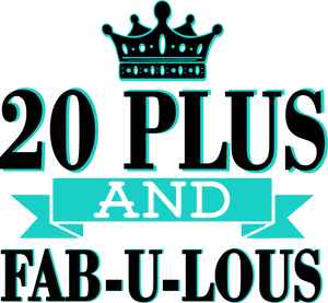 20 Plus and Fab-U-Lous T-Shirtbirthday, fabulous, Ladies, Mens, Unisex