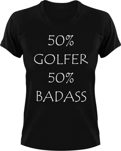 Badass Golfer T-Shirt50% 50%, badass, golf, golfer, Ladies, Mens, sport, Unisex