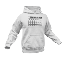 Load image into Gallery viewer, 7 Day Forecast 100% Gains Gym Hoodie