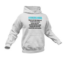 Load image into Gallery viewer, A Bikers Code Hoodie