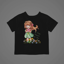 Load image into Gallery viewer, A Posie Flowers For You Kids T-Shirtboy, dog, dyzynu, girl, kids, neice, nephew