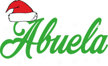 Load image into Gallery viewer, Abuela T-Shirtchristmas, grandma, Ladies, Mens, Spanish, Unisex