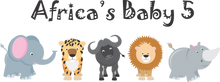 Load image into Gallery viewer, Kids Big 5 T-shirtafrica, animals, boy, brother, elephants, family, girl, kids, neice, south africa