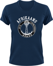 Load image into Gallery viewer, Afrikaans 100% Eg Gewaarborg Afrikaans T-Shirtafrikaans, Ladies, Mens, Unisex, windmill, windpomp