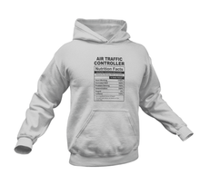 Load image into Gallery viewer, Air Traffic Controller Nutrition Facts Funny Gift Idea for Hoodie