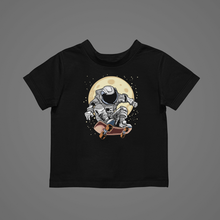 Load image into Gallery viewer, Astronaut On Skateboard Kids T-Shirtastronaut, boy, dog, girl, kids, neice, nephew