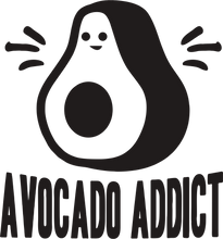 Load image into Gallery viewer, Avocado addict T-Shirtavocado, Ladies, Mens, Unisex