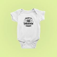 Load image into Gallery viewer, Baby's First Christmas Baby Vest