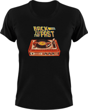 Load image into Gallery viewer, Back To The Past Vinyl T-ShirtLadies, Mens, movie, old school, Unisex, vintage