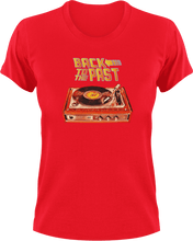 Load image into Gallery viewer, Back To The Past Vinyl T-ShirtLadies, Mens, movie, old school, Unisex, vintage