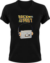 Load image into Gallery viewer, Back To The Past Walkman T-ShirtLadies, Mens, movie, old school, Unisex, vintage, Walkman