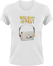 Load image into Gallery viewer, Back To The Past Walkman T-ShirtLadies, Mens, movie, old school, Unisex, vintage, Walkman