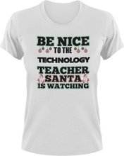 Load image into Gallery viewer, Be Nice To The Technology Teacher T-Shirtbe nice, Ladies, Mens, school, teacher, teaching, technology, Unisex