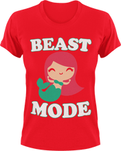 Load image into Gallery viewer, Beast mode T-Shirtbeast, fantasy, Ladies, Mens, mermaid, Unisex