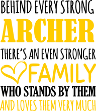 Load image into Gallery viewer, Strong Archer T-Shirtarcher, archery, Behind every, family, Ladies, Mens, sport, strong, Unisex