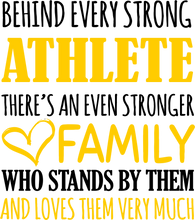 Load image into Gallery viewer, Strong Athlete T-Shirtathlete, Behind every, family, Ladies, Mens, running, sport, strong, Unisex