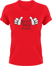 Load image into Gallery viewer, Best dad ever Disney styled T-Shirtdad, Dad Jokes, Fathers day, Ladies, Mens, Unisex