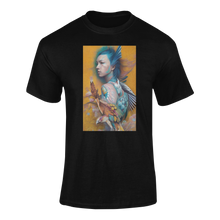 Load image into Gallery viewer, Bird Woman T-Shirtfanart, gamer, games, gaming, Ladies, Mens, painted, Unisex, videogames