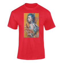 Load image into Gallery viewer, Bird Woman T-Shirtfanart, gamer, games, gaming, Ladies, Mens, painted, Unisex, videogames
