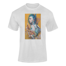 Load image into Gallery viewer, Bird Woman T-Shirtfanart, gamer, games, gaming, Ladies, Mens, painted, Unisex, videogames
