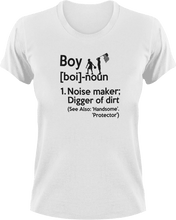 Load image into Gallery viewer, Boy T-Shirtboy, Ladies, Mens, noun, Unisex