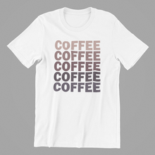 Load image into Gallery viewer, COFFEE T-shirtcoffee, family, Ladies, Mens, Unisex