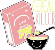Load image into Gallery viewer, Cereal killer T-Shirtcereal, Dad Jokes, funny, Ladies, Mens, Unisex