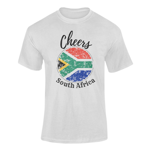 Cheers South Africa T-Shirtdyzynu, Ladies, Mens, Unisex
