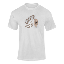 Load image into Gallery viewer, Coffee Doesn't Have to be Hot T-Shirtcoffee, dyzynu, Ladies, Mens, Unisex