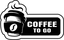 Load image into Gallery viewer, Coffee to Go T-shirtcoffee, family, Ladies, Mens, sarcastic, Unisex