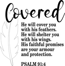 Load image into Gallery viewer, Covered by Psalm 91 Tshirt