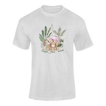 Load image into Gallery viewer, Cuppa Java aaaah T-Shirtanimal, animals, coffee, dyzynu, Ladies, Mens, owl, Unisex