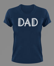 Load image into Gallery viewer, Dad with hearts in T-Shirtdad, Fathers day, hearts, Ladies, Mens, Unisex