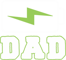 Load image into Gallery viewer, Charging Dad Battery T-Shirtdad, Fathers day, funny, Ladies, Mens, Unisex