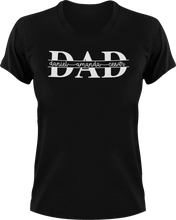 Load image into Gallery viewer, Dad with names T-Shirtdad, Fathers day, Ladies, Mens, Unisex