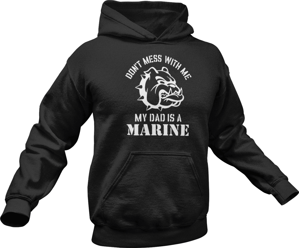 Marine cheap dad hoodie