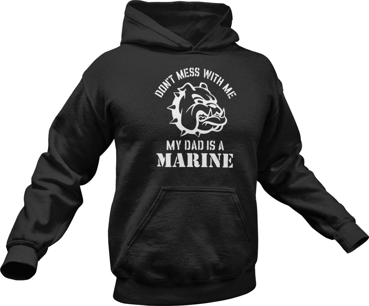 Marine top dad hoodie
