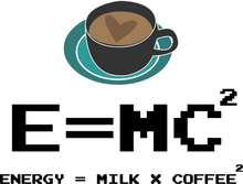 Load image into Gallery viewer, Gift Idea Energy Equals Milk Times Coffee T-Shirtcaffeine, caffeine queen, coffee, funny, Ladies, Mens, science, Unisex