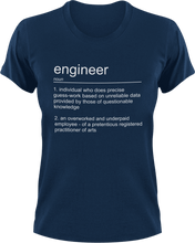 Load image into Gallery viewer, Engineer T-Shirtengineer, job, Ladies, Mens, noun, Unisex