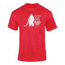 Load image into Gallery viewer, Everyone Needs Goals But You're Not Going To Find Them Here 2 T-ShirtLadies, Mens, Unisex, Wolves Ice Hockey