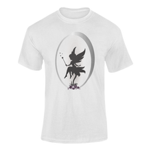 Load image into Gallery viewer, Fairy On Flower T-Shirtdyzynu, Ladies, Mens, Unisex