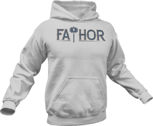 Load image into Gallery viewer, Fathor printed on a grey melange T-Shirt