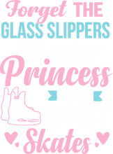 Load image into Gallery viewer, Forget The Glass Slippers This Princess Wears Hockey Skates T-ShirtLadies, Mens, Unisex, Wolves Ice Hockey