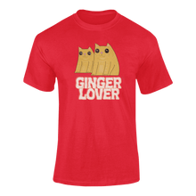 Load image into Gallery viewer, Tigger's Ark Ginger Lover Cat T-Shirtcat, cat mom, cat nip, Ladies, Mens, Michelle West, pets, Tigger's Ark, Unisex