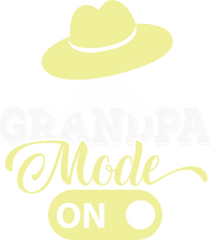 Load image into Gallery viewer, Grandpa mode on T-Shirtdad, fatherhood, Fathers day, funny, grandpa, Mens, Unisex