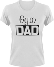 Load image into Gallery viewer, Gym DAD T-Shirtcool dad, dad, gym, gymnast, Mens, Unisex