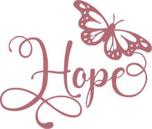 Load image into Gallery viewer, Hope Butterfly T-shirtButterfly, christian, family, Ladies, Mens, motivation, Unisex