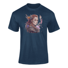 Load image into Gallery viewer, Horizon Zero Dawn Fanart - Aloy 2 T-ShirtChantel Fourie, fanart, gamer, games, gaming, Horizon, Horizon Zero Dawn, Ladies, Mens, Unisex, videogames