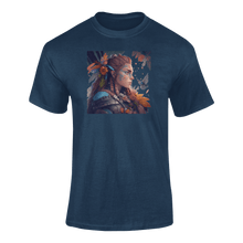 Load image into Gallery viewer, Horizon Zero Dawn Fanart - Aloy 5 T-ShirtChantel Fourie, fanart, gamer, games, gaming, Horizon, Horizon Zero Dawn, Ladies, Mens, Unisex, videogames