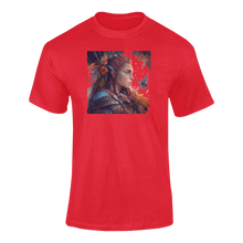 Load image into Gallery viewer, Horizon Zero Dawn Fanart - Aloy 5 T-ShirtChantel Fourie, fanart, gamer, games, gaming, Horizon, Horizon Zero Dawn, Ladies, Mens, Unisex, videogames